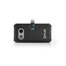 Teledyne FLIR FLIR ONE PRO IOS rear view dual camera black body lightning connector.